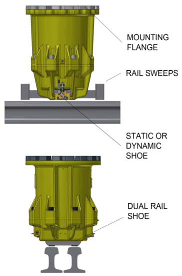 Rail Brakes 04 design options